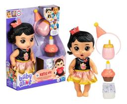 Boneca Baby Alive Festa de Aniversário Katie Kat Cabelos Pretos - Hasbro G0341
