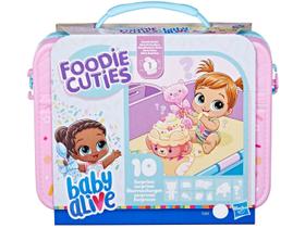 Boneca Baby Alive Foodie Cuties com Acessórios - Hasbro