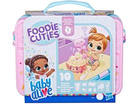 Boneca Baby Alive Foodie Cuties com Acessórios - Hasbro