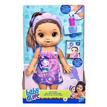 Boneca Baby Alive Glam SPA Baby Morena Hasbro F3565