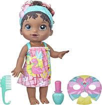 Boneca Baby Alive Glam Spa Negra Hasbro Boneca Baby Alive Glam Spa Negra Hasbro