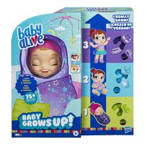 Boneca Baby Alive Grows Up Dreamy - Que Cresce e Fala - Com 8 Acessórios (+3 anos)