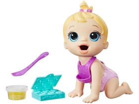 Boneca Baby Alive Hora da Papinha Loira F2446 F2617 - Hasbro Boneca Baby Alive Hora da Papinha Loira F2446 F2617 - Hasbro