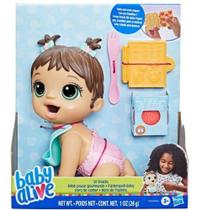 Boneca Baby Alive Hora Da Papinha Morena - Hasbro F2618