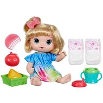 Boneca Baby Alive Hora Do Suco 9 Acessórios Faz Xixi Loira Boneca Baby Alive Hora Do Suco 9 Acessórios Faz Xixi Loira