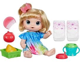 Boneca Baby Alive Hora Do Suco Com Acessório Hasbro Boneca Baby Alive Hora Do Suco Com Acessório Hasbro