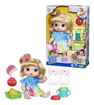 Boneca Baby Alive Hora Do Suco Com Acessórios Loira Hasbro