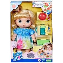 Boneca Baby Alive Hora Do Suco Loira Hasbro F7356 Boneca Baby Alive Hora Do Suco Loira Hasbro F7356
