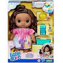 Boneca BABY Alive Hora do Suco Morena Hasbro F7356 Boneca BABY Alive Hora do Suco Morena Hasbro F7356