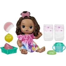 Boneca Baby Alive Hora Do Suco Morena Hasbro