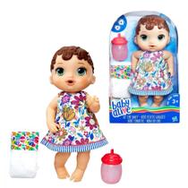 Boneca Baby Alive Hora do Xixi Morena - Hasbro