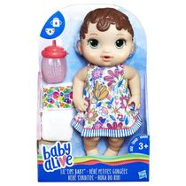 Boneca Baby Alive Hora Do Xixi Morena Hasbro