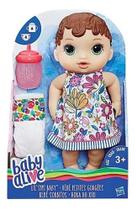 Boneca Baby Alive Hora Do Xixi Morena Original Hasbro E0499