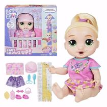 Boneca Baby Alive Lala Loira Grow Up Com Som Hasbro