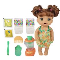 Boneca Baby Alive Magical Mixer Tropical Treat - Edição Castanho