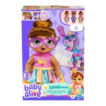 Boneca Baby Alive Minha Melhor Amiga Sophia Sparkle Hasbro