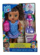 Boneca Baby Alive Misturinha Negra Explosão De Sabor Hasbro