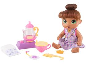 Boneca Baby Alive Morena Festinha do Chá Faz Xixi 3+ Hasbro