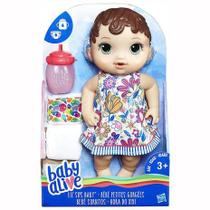 Boneca Baby Alive Morena Hora Do Xixi - Hasbro E0499