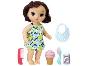 Boneca Baby Alive Morena Sorvete Mágico - com Acessórios Hasbro