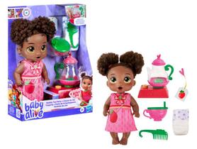 Boneca Baby Alive Negra Festinha do Chá Faz Xixi 3+ Hasbro