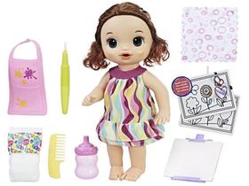Boneca Baby Alive Pequena Artista Morena Hasbro - C0961 Boneca Baby Alive Pequena Artista Morena Hasbro - C0961