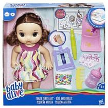 Boneca Baby Alive Pequena Artista Morena Hasbro - C0961 Boneca Baby Alive Pequena Artista Morena Hasbro - C0961