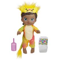 Boneca Baby Alive Rainbow Wildcats - Leão com Acessórios e Bebidas - Para Crianças a partir de 3 Anos