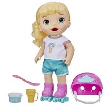 Boneca Baby Alive Roller Skate Baby Loira - Hasbro F5354