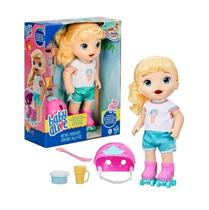 Boneca Baby Alive Roller Skate Baby Loira - Hasbro