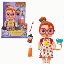 Boneca Baby Alive Ruiva Dottie Festa do Pijama Hasbro F9965