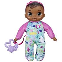 Boneca Baby Alive Soft 'n Cute - Cabelo Castanho - 28cm - Lavável (+18 meses)