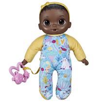 Boneca Baby Alive Soft 'n Cute, cabelo preto de 28 cm para crianças a partir de 18 milhões