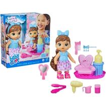 Boneca Baby Alive Sudsy Styling Morena - F5113 Hasbro Boneca Baby Alive Sudsy Styling Morena - F5113 Hasbro