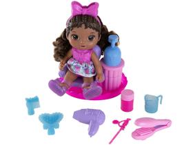 Boneca Baby Alive Sudsy Styling Negra - com Acessórios Hasbro