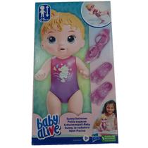 Boneca Baby Alive Sunny Swimmer Loira Hasbro Boneca Baby Alive Sunny Swimmer Loira Hasbro