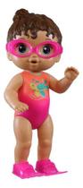 Boneca Baby Alive Sunny Swimmer Morena HASBRO