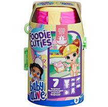 Boneca Baby Alive Surpresa Garrafa Foodie Cuties Hasbro