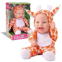 Boneca Baby Babilina Planet Girafa Roupinha Bicho Bambola