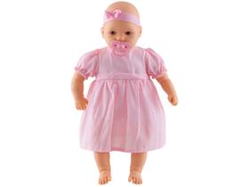 Boneca BABY BY Roma com Tiara 50CM - Linda e Fofinha