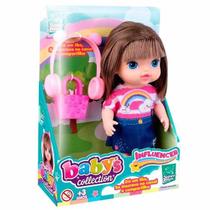 Boneca Baby Colection Influencer Influenciadora Super Toys