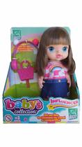 Boneca Baby Colection Influencer Morena Super Toys