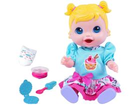 Boneca Baby Collection Alive Comidinha Come e Faz Caquinha Menina - Supertoys