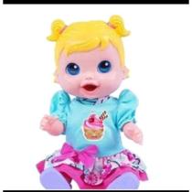 Boneca Baby Collection Alive Comidinha Come e Faz Caquinha Menina.