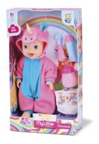 Boneca Baby Collection Faz Xixi Alive Unicórnio - Divertoys