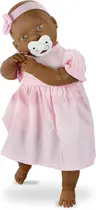 Boneca Baby com Tiara Roma Brinquedos, Multicor, 50 cm Boneca Baby com Tiara Roma Brinquedos, Multicor, 50 cm