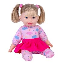Boneca Baby Fofura Com Cabelo Super Macia Menina - Cotiplas