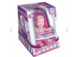 Boneca Baby Infantil Sapekinha Bebe Conforto Cadeirinha Boneca Baby Infantil Sapekinha Bebe Conforto Cadeirinha