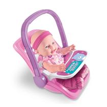 Boneca Baby Infantil Sapekinha Bebe Conforto Cadeirinha