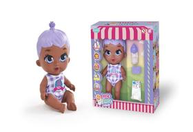 Boneca Baby Lecca Lecca Alive com Mamadeira Fralda e Chupeta - Todas as Cores